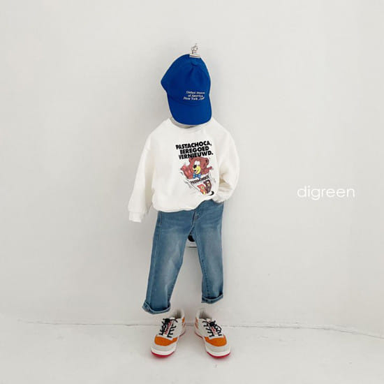 DIGREEN - Korean Children Fashion - #Kfashion4kids - Mug Bear Sweatshirt - 12