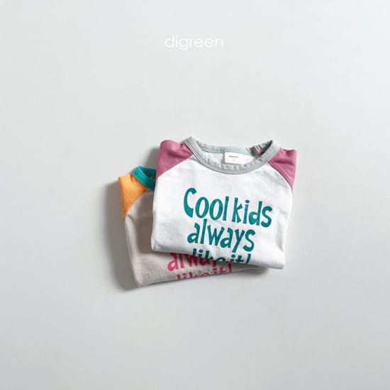 DIGREEN - Korean Children Fashion - #Kfashion4kids - Cool Kids Raglan Tee - 3