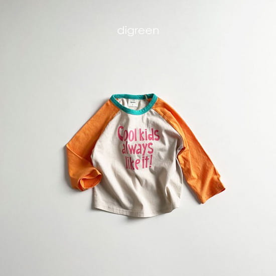 DIGREEN - Korean Children Fashion - #Kfashion4kids - Cool Kids Raglan Tee - 4