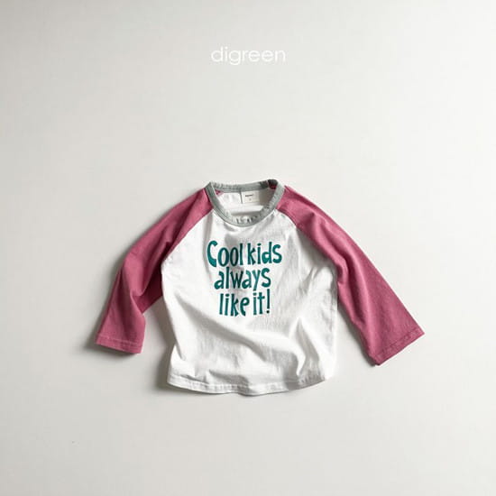 DIGREEN - Korean Children Fashion - #Kfashion4kids - Cool Kids Raglan Tee - 5