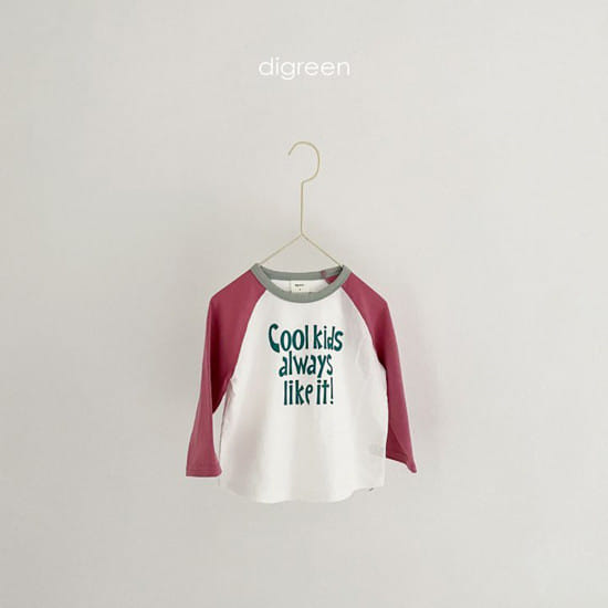 DIGREEN - Korean Children Fashion - #Kfashion4kids - Cool Kids Raglan Tee - 7