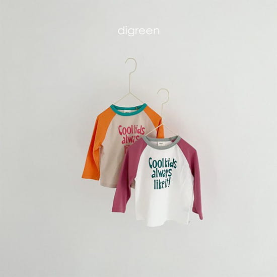 DIGREEN - Korean Children Fashion - #Kfashion4kids - Cool Kids Raglan Tee - 8