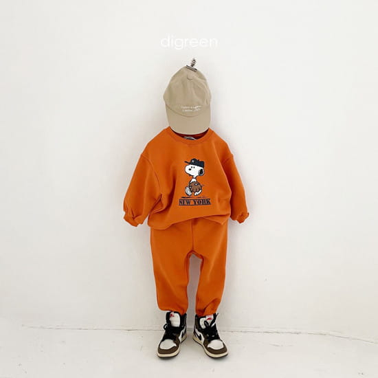 DIGREEN - Korean Children Fashion - #Kfashion4kids - Baseball Top Bottom Set - 11