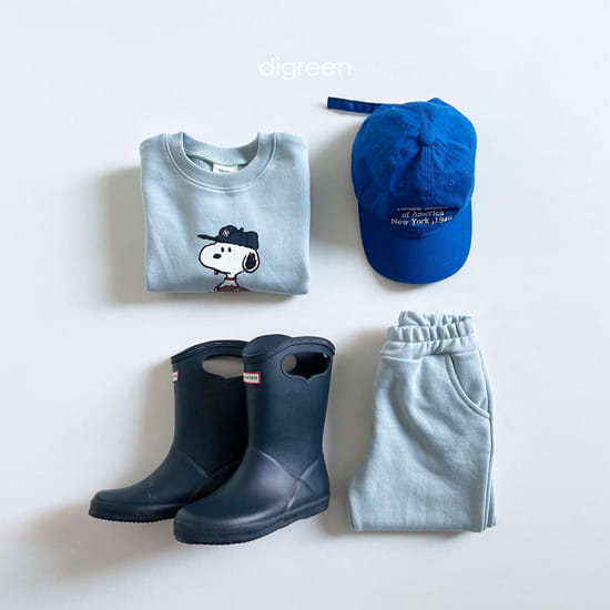 DIGREEN - Korean Children Fashion - #Kfashion4kids - Baseball Top Bottom Set - 5
