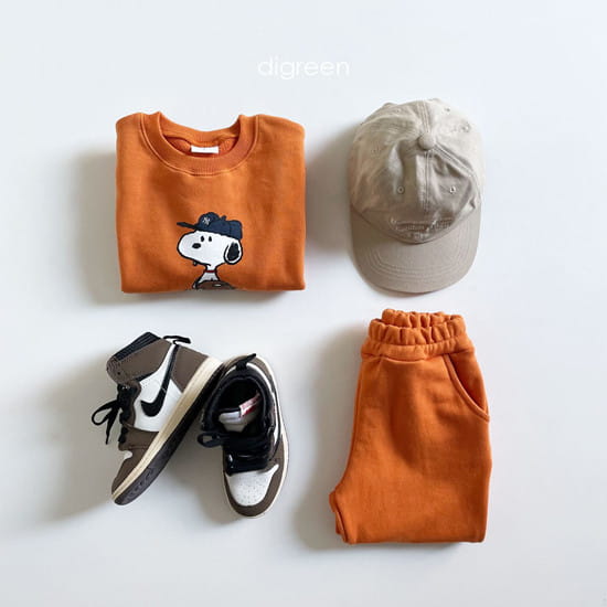 DIGREEN - Korean Children Fashion - #Kfashion4kids - Baseball Top Bottom Set - 7