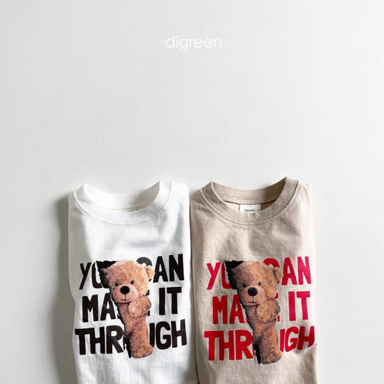 DIGREEN - Korean Children Fashion - #Kfashion4kids - Teddy Tee