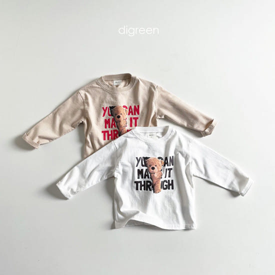 DIGREEN - Korean Children Fashion - #Kfashion4kids - Teddy Tee - 2