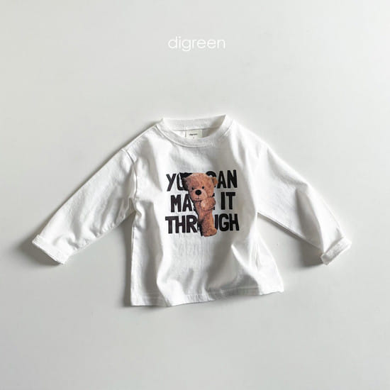 DIGREEN - Korean Children Fashion - #Kfashion4kids - Teddy Tee - 3
