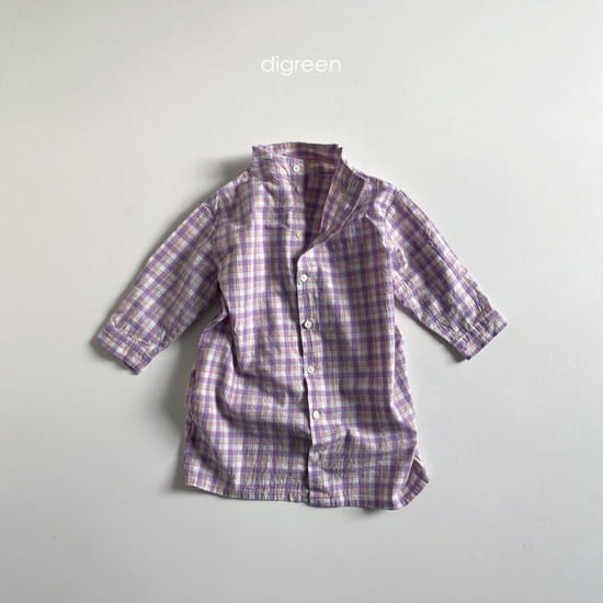 DIGREEN - Korean Children Fashion - #Kfashion4kids - Robe Shirt