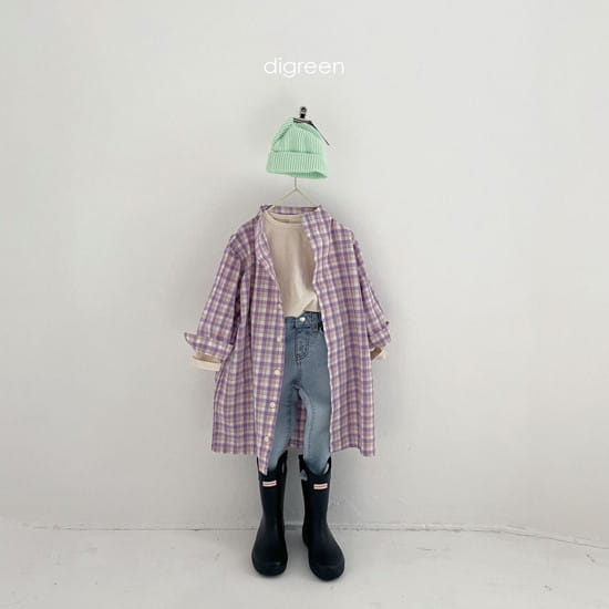 DIGREEN - Korean Children Fashion - #Kfashion4kids - Robe Shirt - 8
