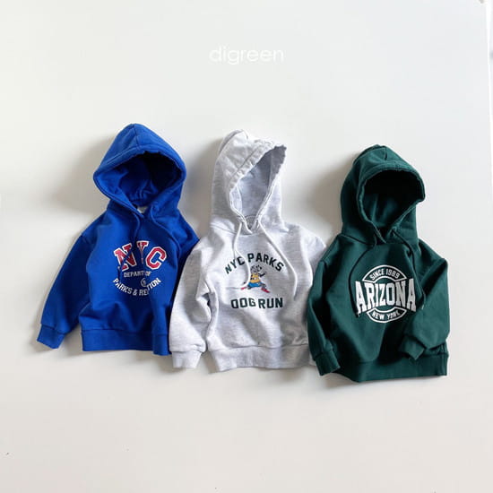 DIGREEN - Korean Children Fashion - #Kfashion4kids - NYC Hoody Top - 2