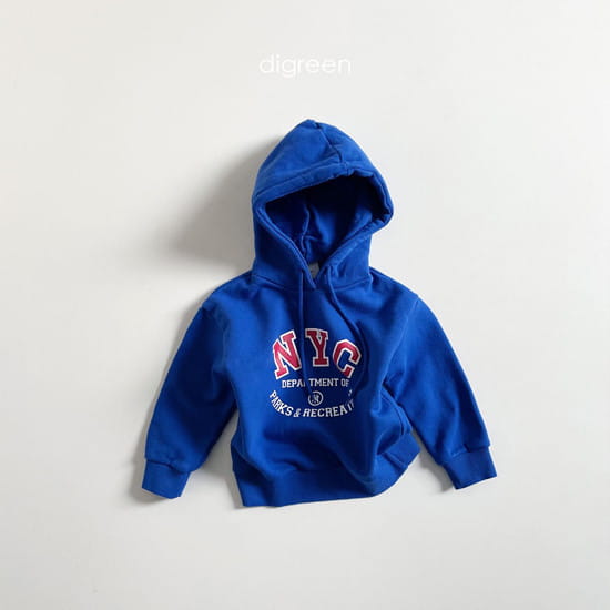 DIGREEN - Korean Children Fashion - #Kfashion4kids - NYC Hoody Top - 3