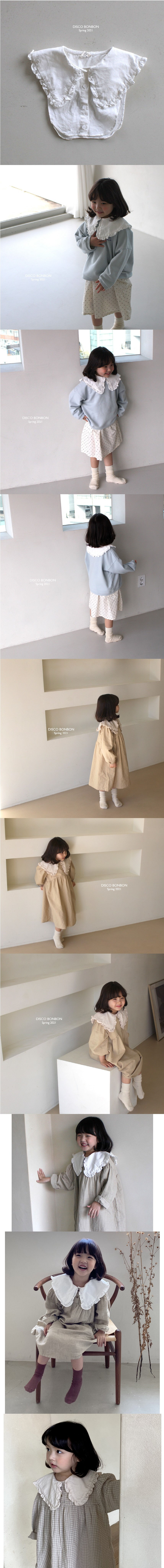 DISCO BONBON - Korean Children Fashion - #Kfashion4kids - Triangle Cape - 2