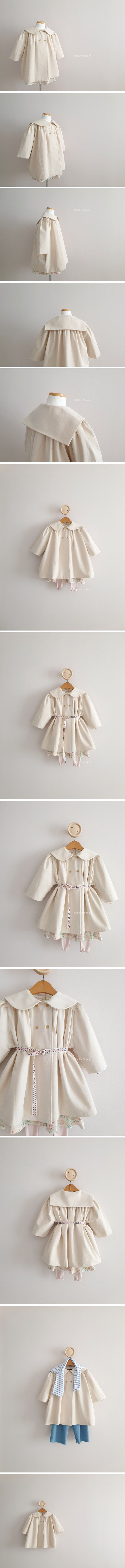 ECLAIR - Korean Children Fashion - #Kfashion4kids - Darling Trench Coat