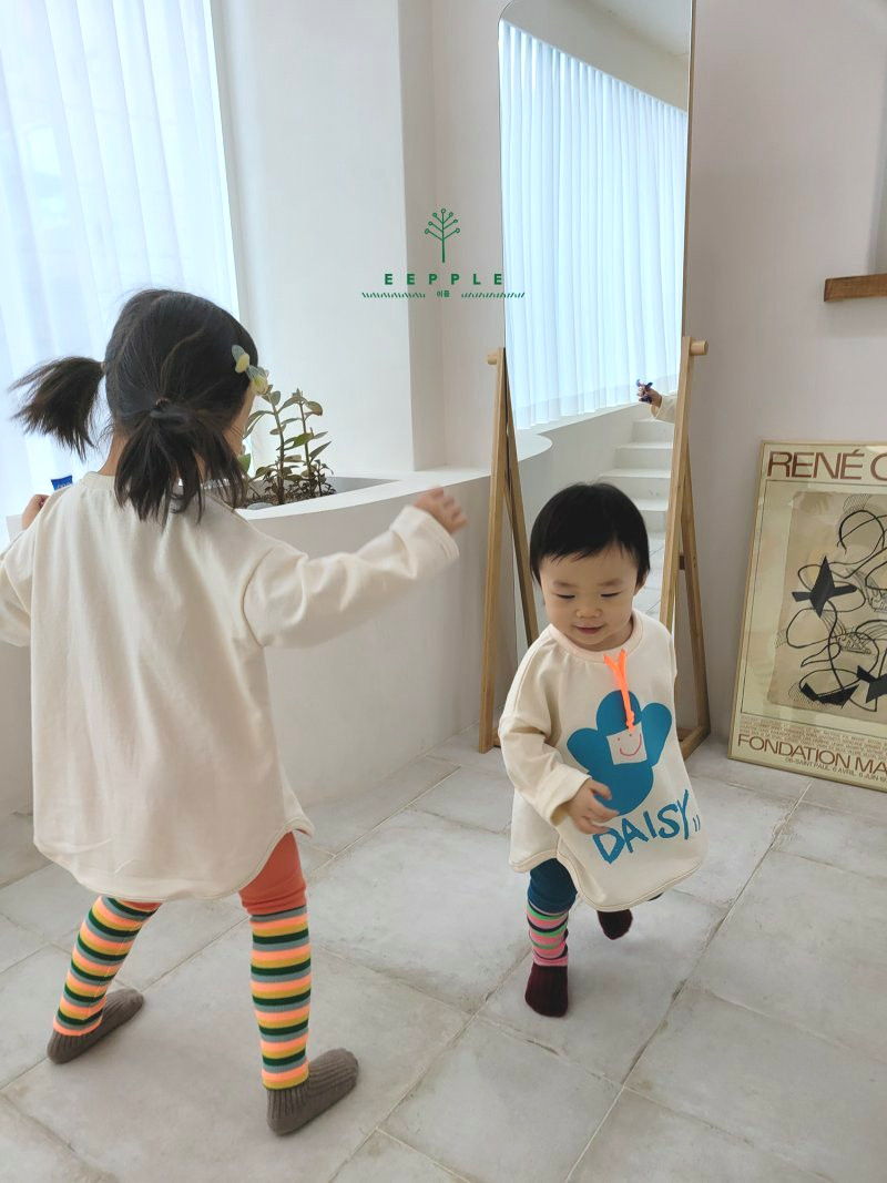EEPPLE - Korean Children Fashion - #Kfashion4kids - Daisy Long Tee - 4