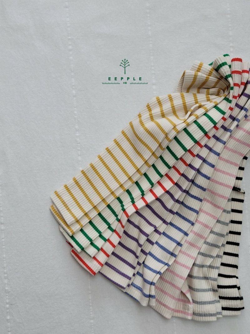 EEPPLE - Korean Children Fashion - #Kfashion4kids - Stripes Leggings - 10