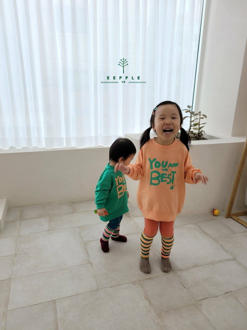 EEPPLE - Korean Children Fashion - #Kfashion4kids - Stripes Long Leggings - 2