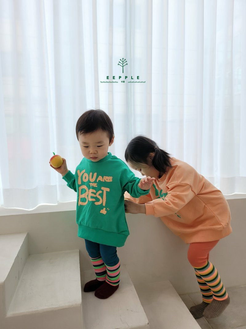 EEPPLE - Korean Children Fashion - #Kfashion4kids - Stripes Long Leggings - 4
