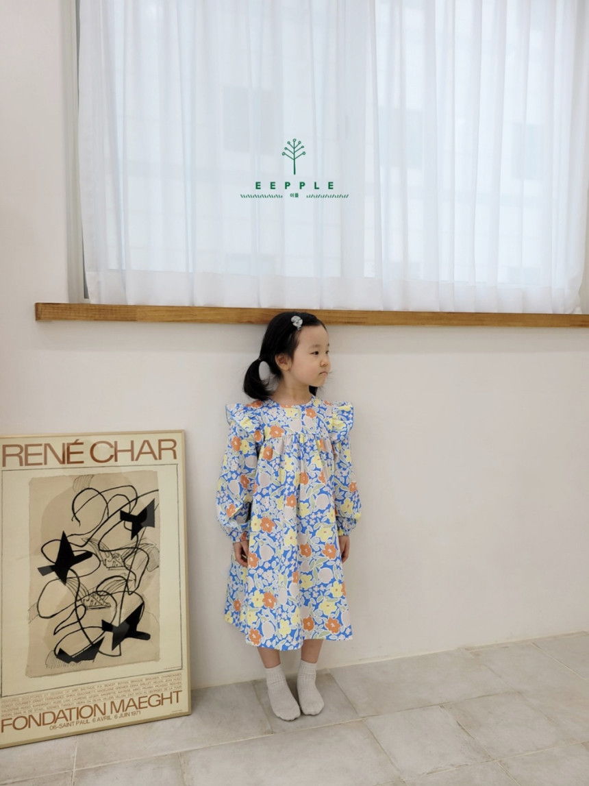 EEPPLE - Korean Children Fashion - #Kfashion4kids - Yani One-piece - 4