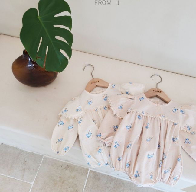 FROM J - Korean Children Fashion - #Kfashion4kids - Blooming Flower Bodysuit - 11