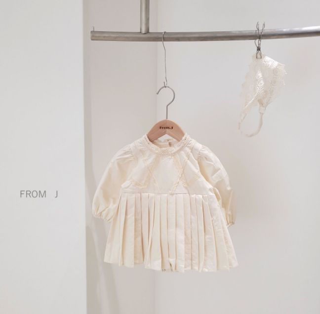 FROM J - Korean Children Fashion - #Kfashion4kids - Wrinkle One-piece Suit