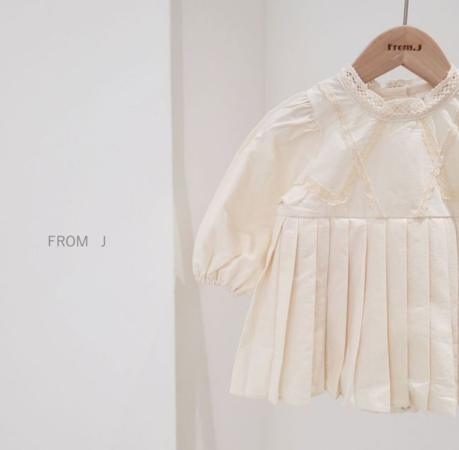 FROM J - Korean Children Fashion - #Kfashion4kids - Wrinkle One-piece Suit - 2