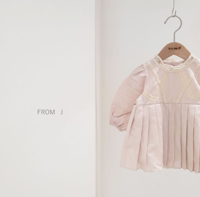 FROM J - Korean Children Fashion - #Kfashion4kids - Wrinkle One-piece Suit - 4