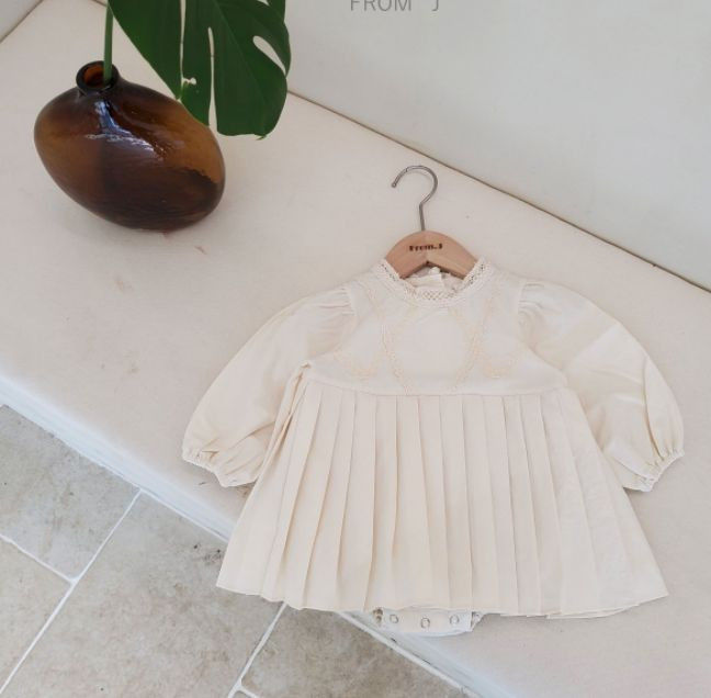 FROM J - Korean Children Fashion - #Kfashion4kids - Wrinkle One-piece Suit - 5