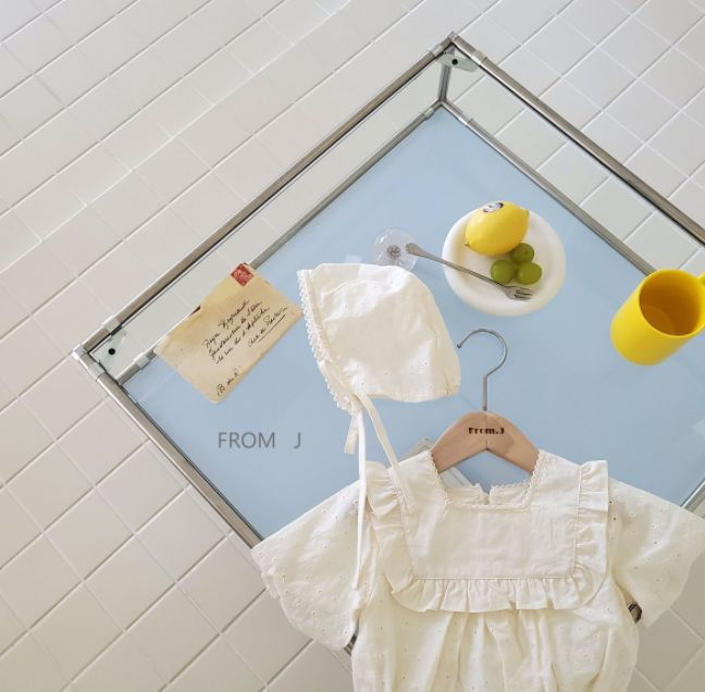 FROM J - Korean Children Fashion - #Kfashion4kids - Punching Lace Bodysuit - 11