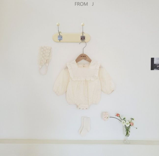 FROM J - Korean Children Fashion - #Kfashion4kids - Punching Lace Bodysuit - 3