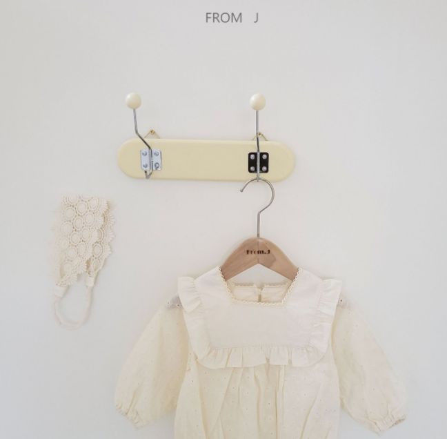 FROM J - Korean Children Fashion - #Kfashion4kids - Punching Lace Bodysuit - 5
