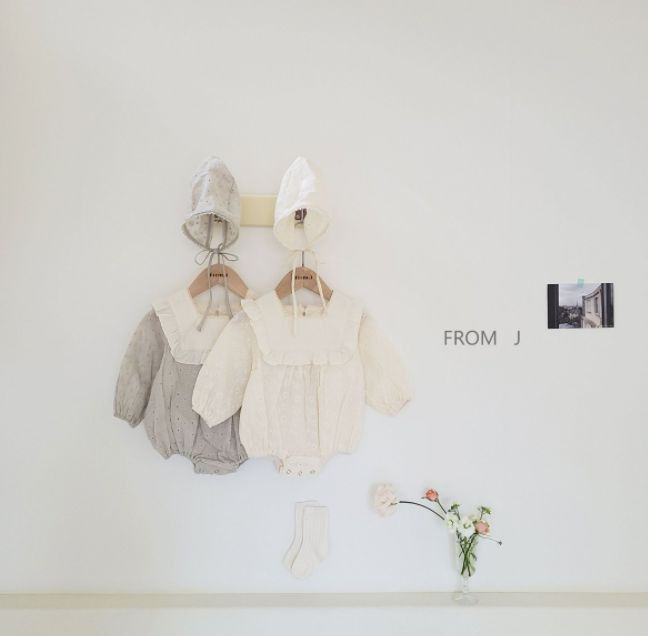 FROM J - Korean Children Fashion - #Kfashion4kids - Punching Lace Bodysuit - 7