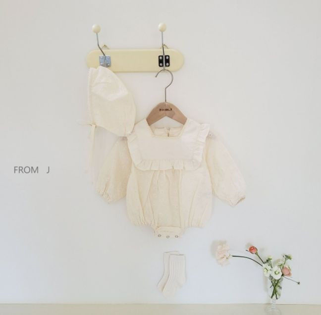 FROM J - Korean Children Fashion - #Kfashion4kids - Punching Lace Bodysuit - 9