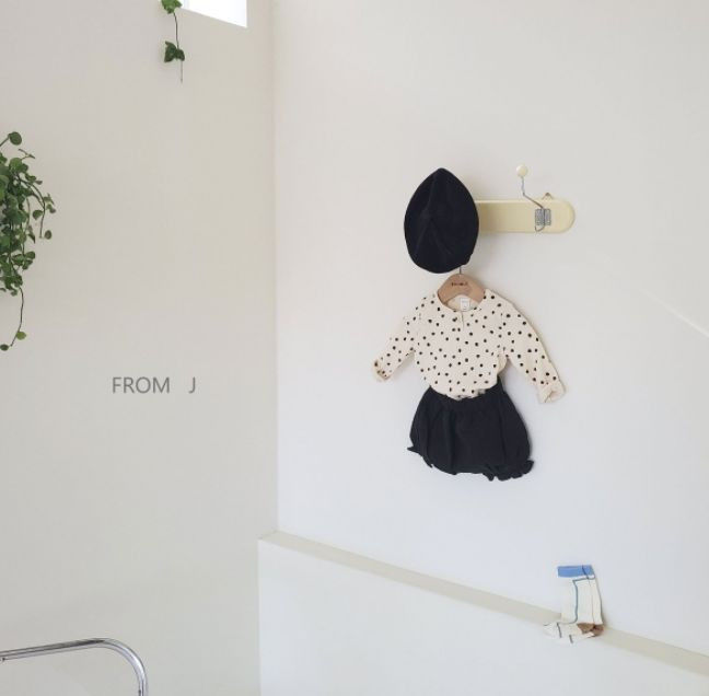 FROM J - Korean Children Fashion - #Kfashion4kids - Dots Top Bloomer Set - 8