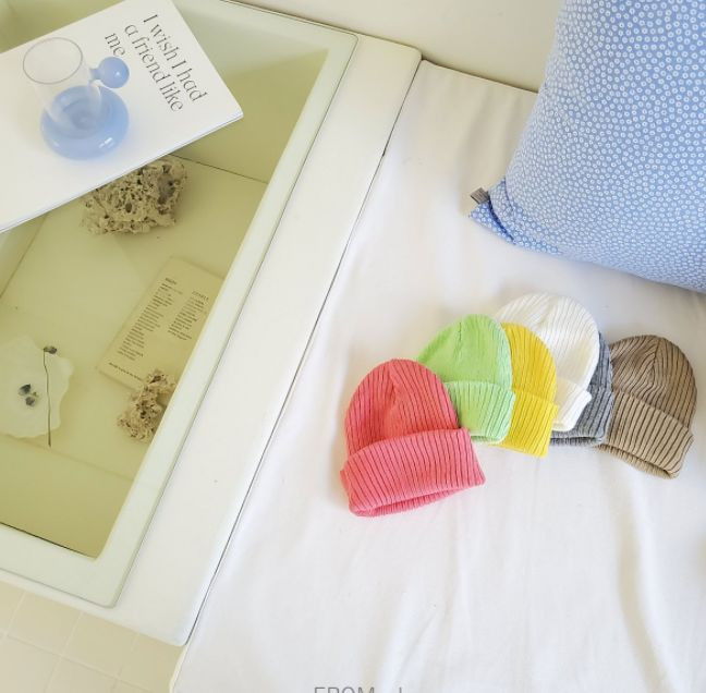 FROM J - Korean Children Fashion - #Kfashion4kids - Rip Beanie