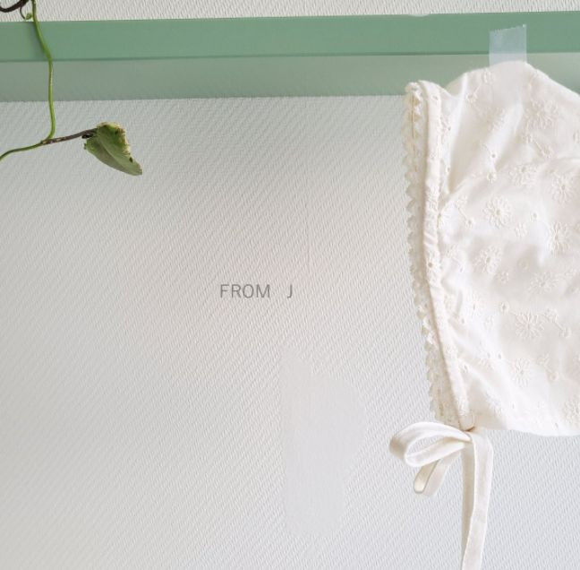 FROM J - Korean Children Fashion - #Kfashion4kids - Punching Lace Bonnet - 7