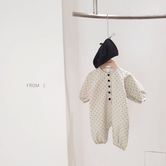 FROM J - Korean Children Fashion - #Kfashion4kids - Bean Dots Bodysuit - 4