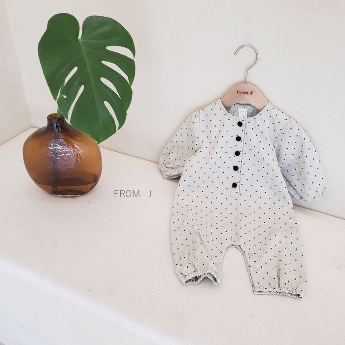 FROM J - Korean Children Fashion - #Kfashion4kids - Bean Dots Bodysuit - 5