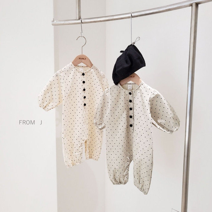 FROM J - Korean Children Fashion - #Kfashion4kids - Bean Dots Bodysuit - 6