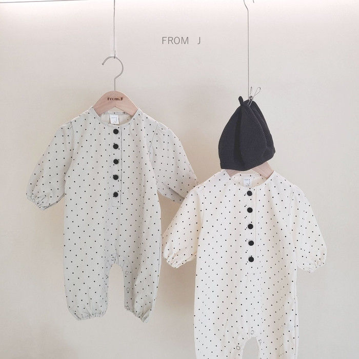 FROM J - Korean Children Fashion - #Kfashion4kids - Bean Dots Bodysuit - 9