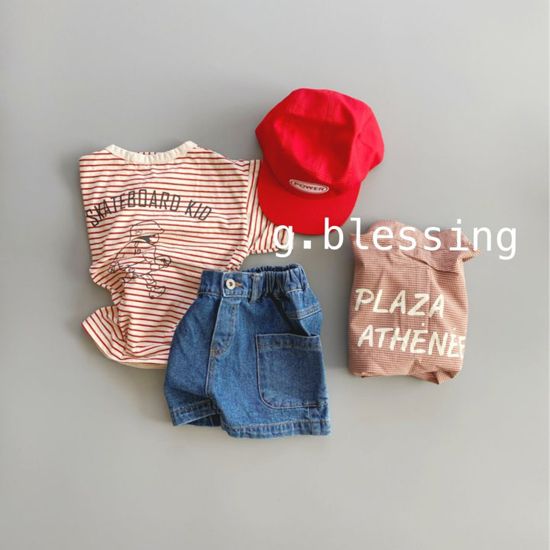 G BLESSING - Korean Children Fashion - #Kfashion4kids - Skateboard Tee - 6
