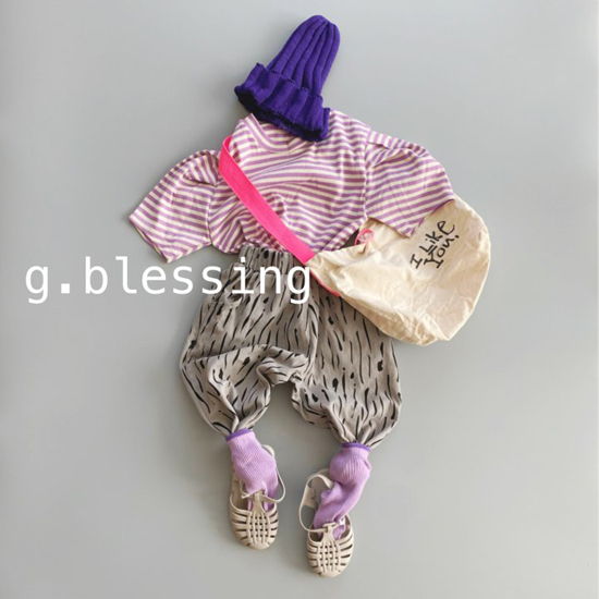 G BLESSING - Korean Children Fashion - #Kfashion4kids - Sleeve Shirring Tee - 7
