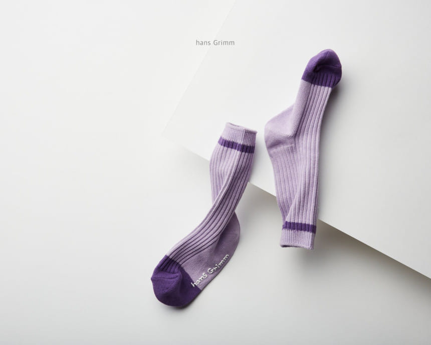 HANS GRIMM - Korean Children Fashion - #Kfashion4kids - Neon Socks [Set of 4] - 4