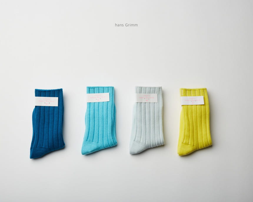 HANS GRIMM - Korean Children Fashion - #Kfashion4kids - Soft Socks [set of 4]