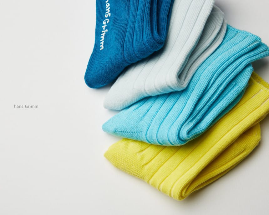 HANS GRIMM - Korean Children Fashion - #Kfashion4kids - Soft Socks [set of 4] - 3