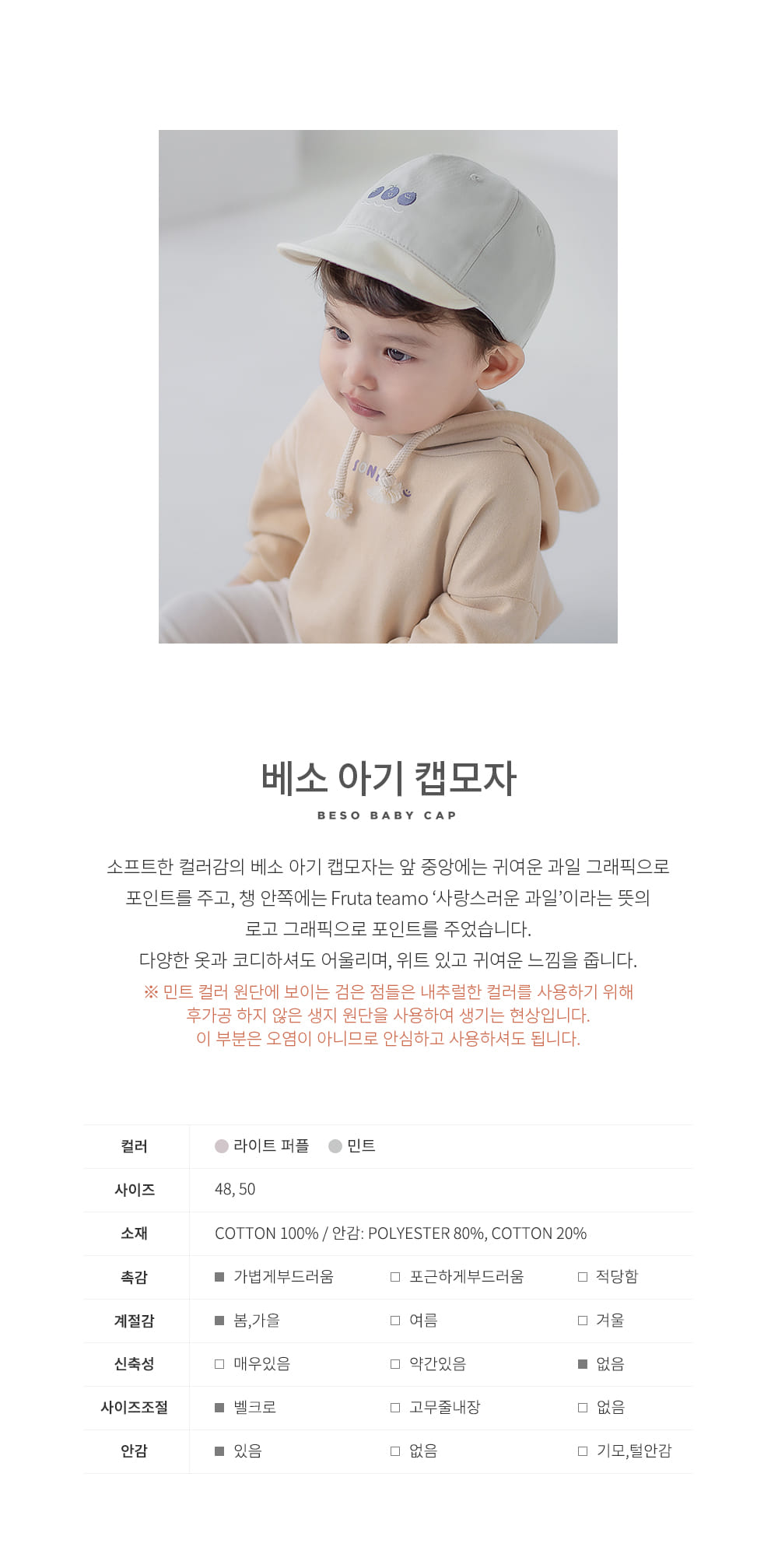HAPPY PRINCE - Korean Children Fashion - #Kfashion4kids - Beso Cap - 2