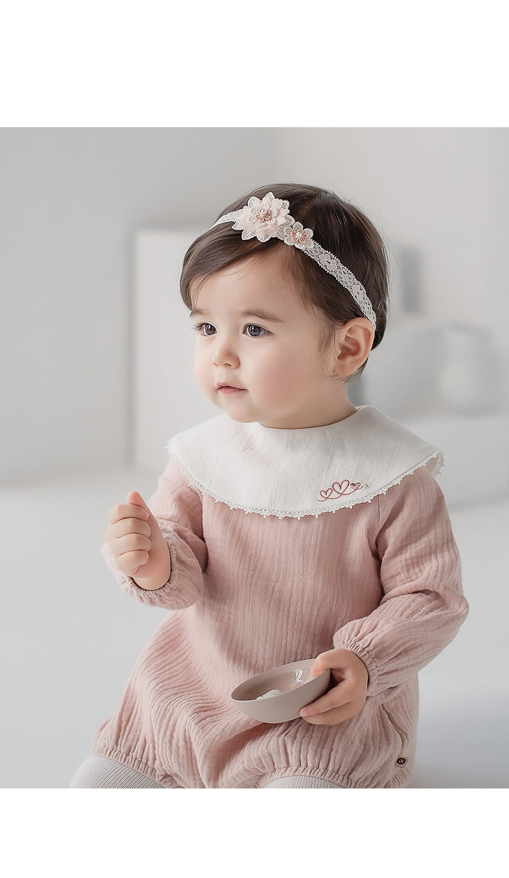 HAPPY PRINCE - Korean Children Fashion - #Kfashion4kids - Heaney Baby Hairband [set of 5]