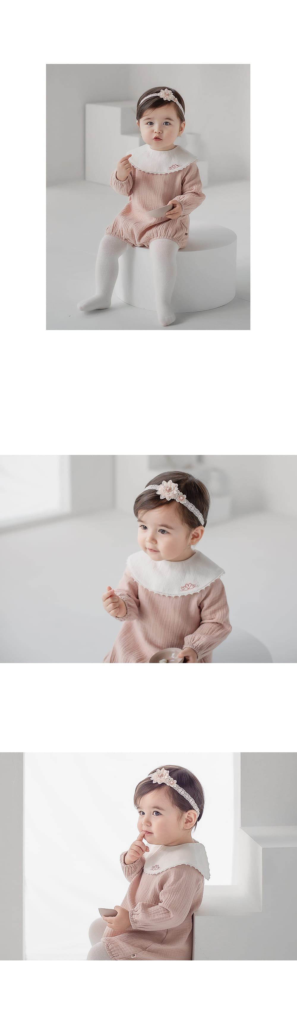 HAPPY PRINCE - Korean Children Fashion - #Kfashion4kids - Heaney Baby Hairband [set of 5] - 7