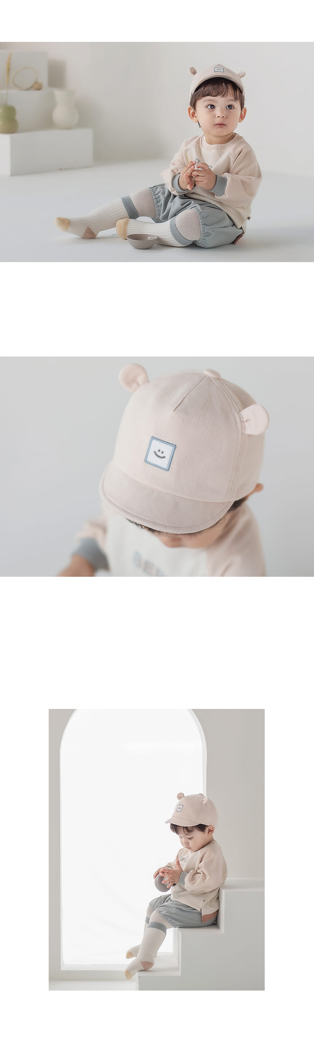 HAPPY PRINCE - Korean Children Fashion - #Kfashion4kids - Labo Baby Cap - 3