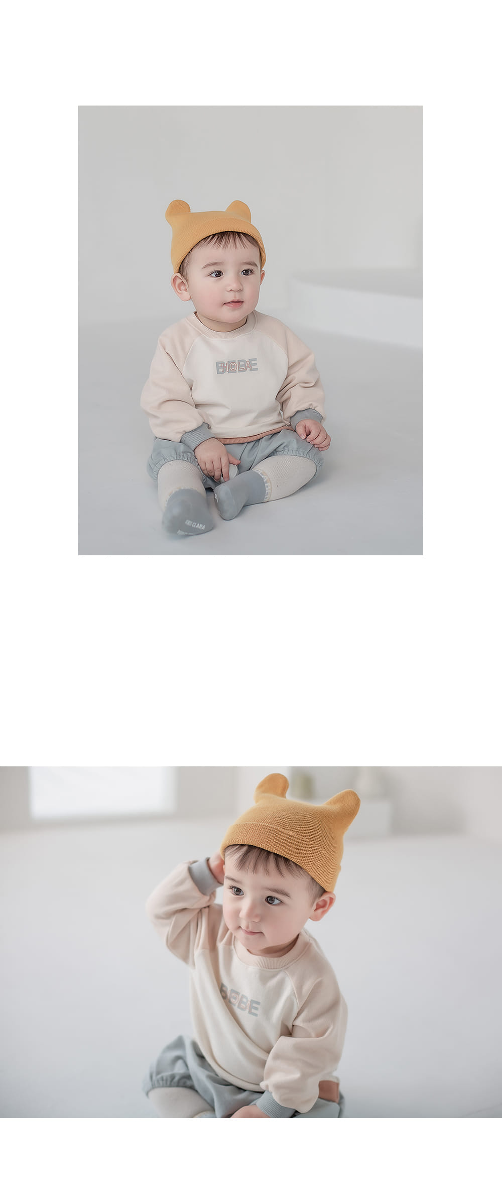 HAPPY PRINCE - Korean Children Fashion - #Kfashion4kids - Lavo Baby Top Bottom Set - 6